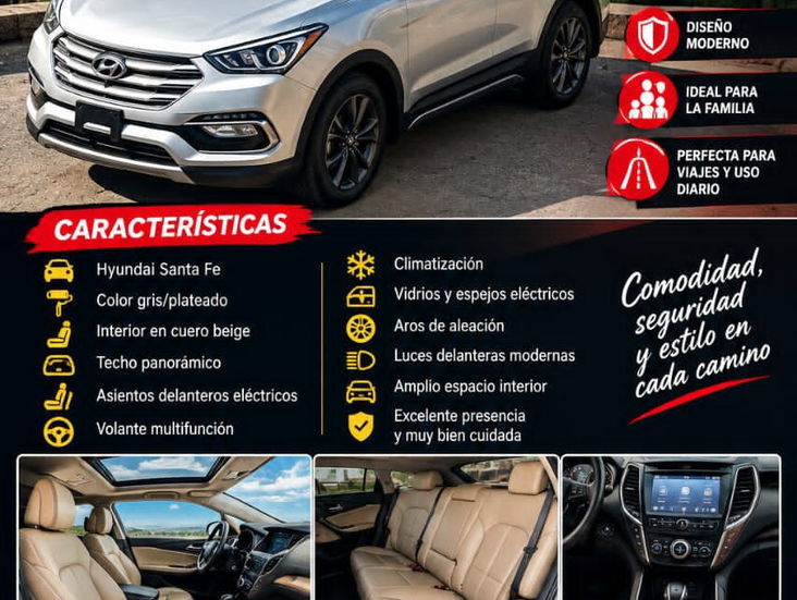 Hyunday santa fe 2017