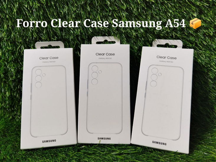Forro Clear Case para Samsung A54 originales sellados en caja
