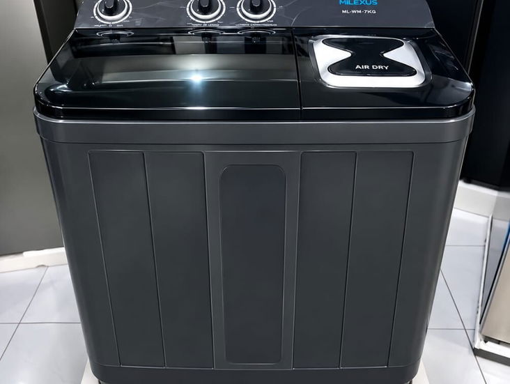 Lavadora Semiautomática 7kg Milexus
