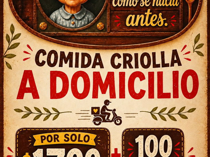 comida criolla a domicilio