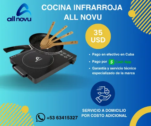 Cocina infrarroja AllNovu