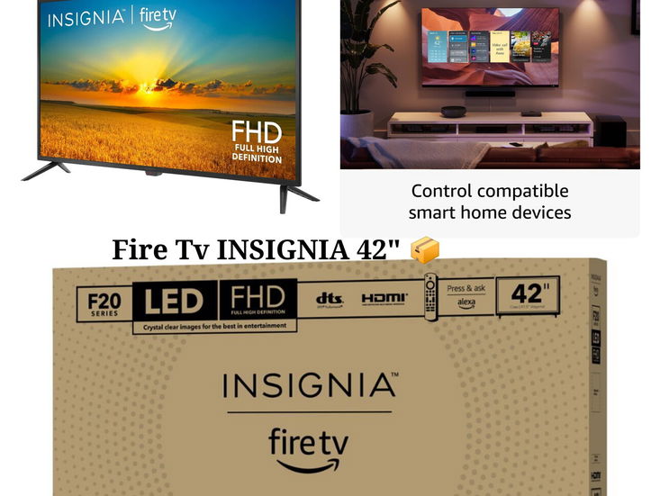 Fire Tv INSIGNIA 42" nuevos en caja a estrenar FHD