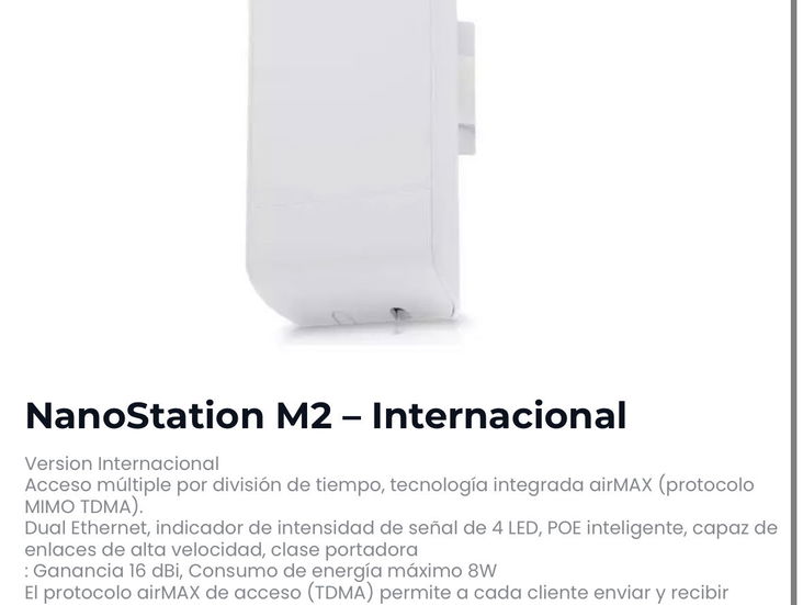 nano m2 internacional sellado en caja