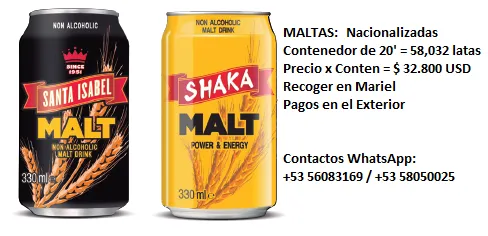 Contenedores de Malta