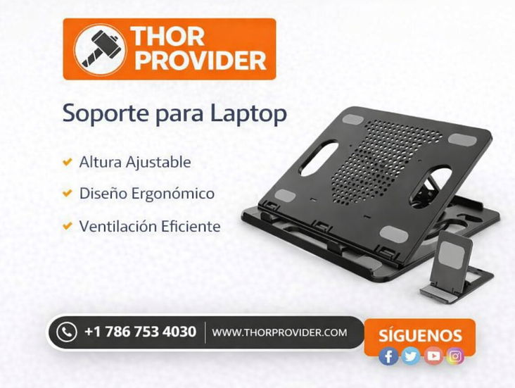 Soporte para laptop + Soporte movil
