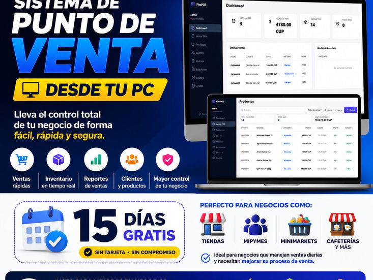 FlexPOS - Software de Punto de Ventas para PC