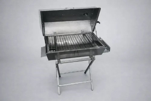 Horno de Carbón Modelo 3 Inox