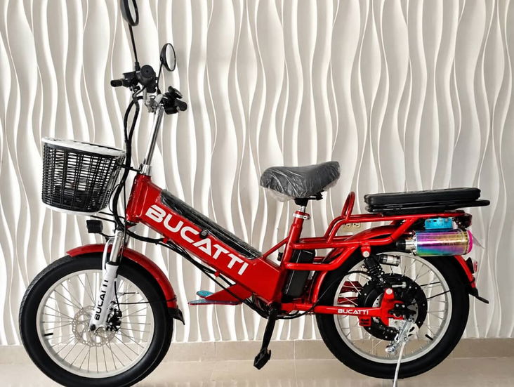 Bicicletas Eléctricas BUCATTI Nuevas en 0km 48volt 22.5amp Autonomía 50-60km 1 mes de garantía para la