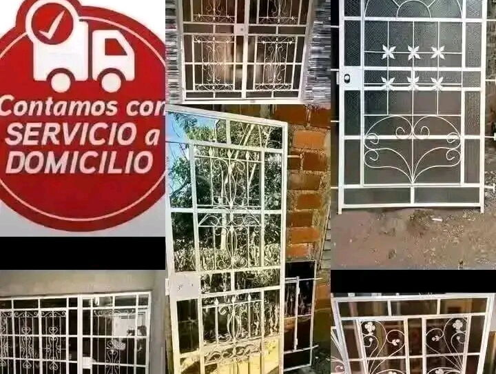 Se hacen trabajos de ventanas puertas rejas portones est