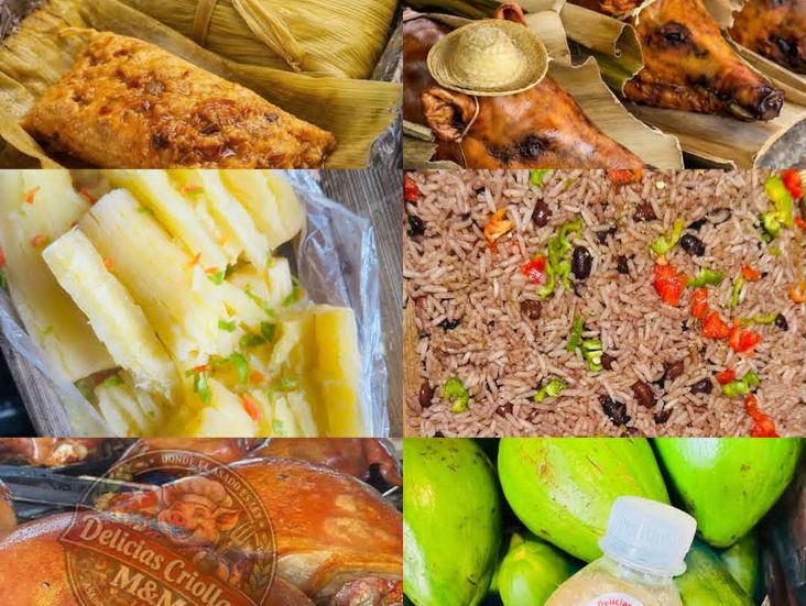 Cenas criollas con tamales