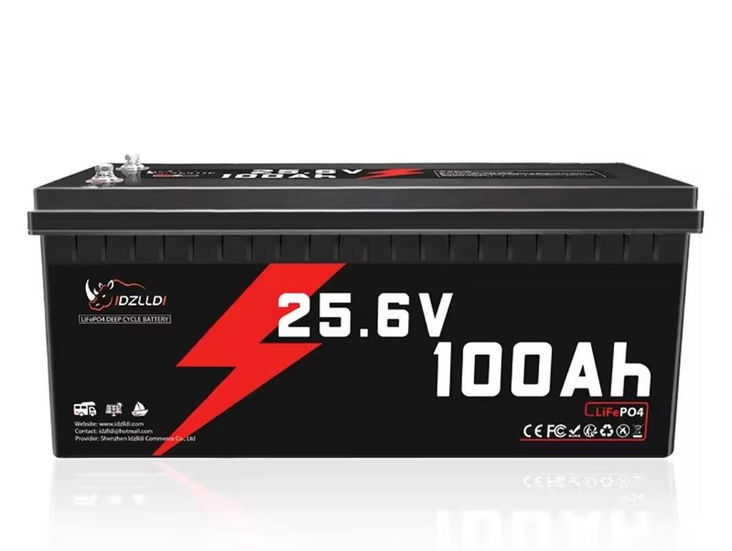 Batería LiFePO4 larga duración 24 vol 100 amper nueva en su caja 640 dólares