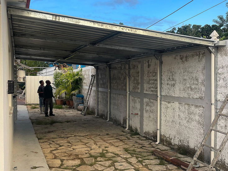 Se realizan techos de cinz galvanizado para mas información al