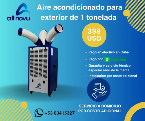 Aire acondicionado para exteriores (1 tonelada) AllNovu