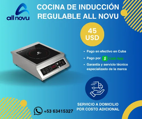 Cocina de inducción regulable AllNovu