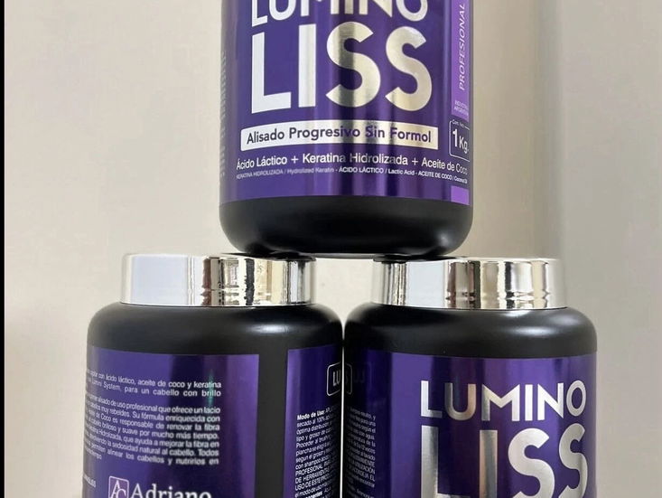 Alisado profesional Lumino Liss 1 Kg – Producto original