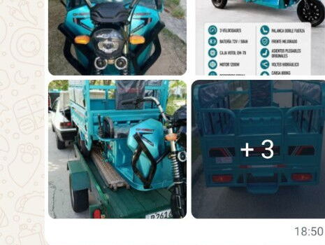 Triciclo Eléctrico ONEBOT ( 6 meses de garantía en batería, factura Mipyme