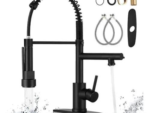 Mezcladoras de fregadero doble tiro marca aquafina