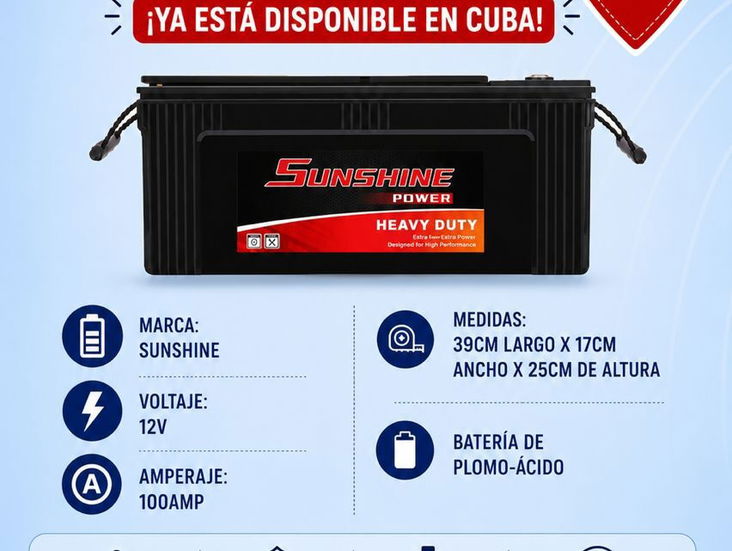 Batería 12V-100AH