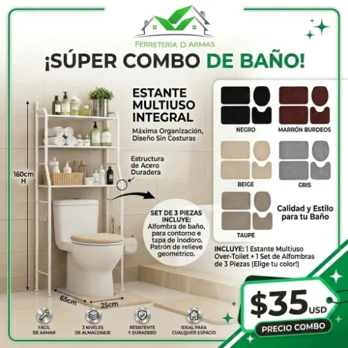 Combo para el baño
