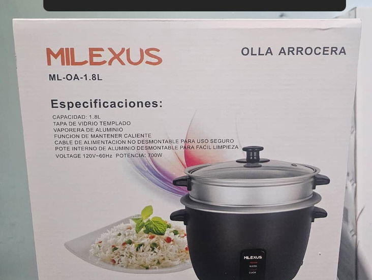 Olla Arrocera 1,8 litros Milexus