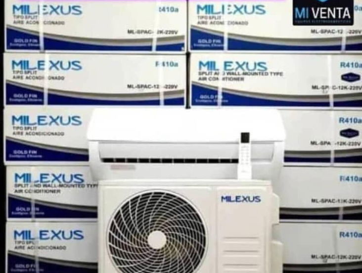 Split Milexus de 1 tonelada 220v no inverter