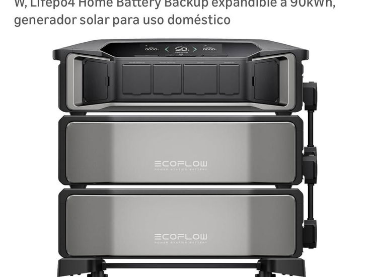 ENERGÍA TOTAL PARA TU HOGAR! EF ECOFLOW DELTA Pro Ultra