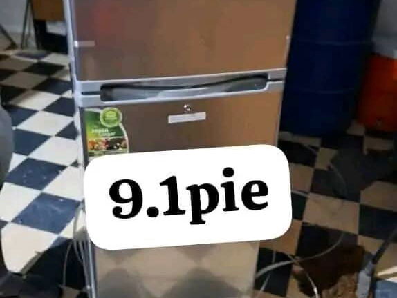 Frio de 9 pies marca milexu es de congelación seca