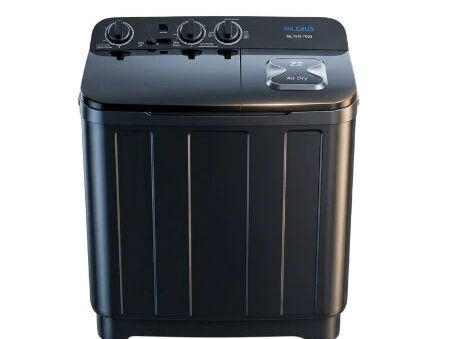Lavadora semiautomática Milexus 7Kg Negra. 6 meses de garantía