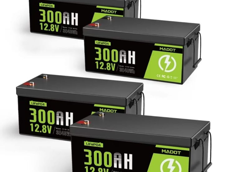 Baterías LifePo4 12 volt 300 Ah