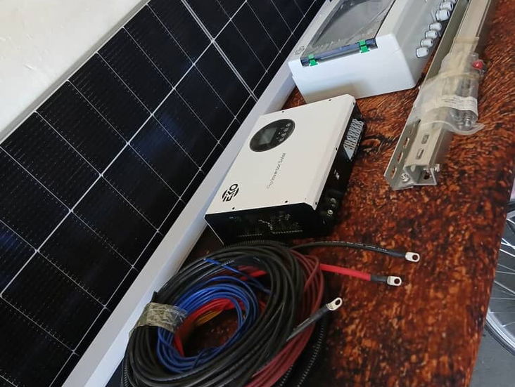 Kit solar completo