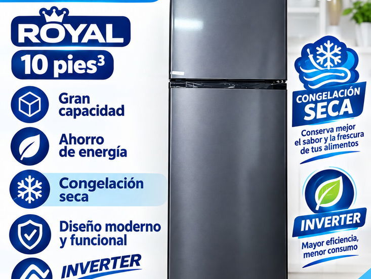 Refrigerador 10p royal refrigerador 8,5p royal