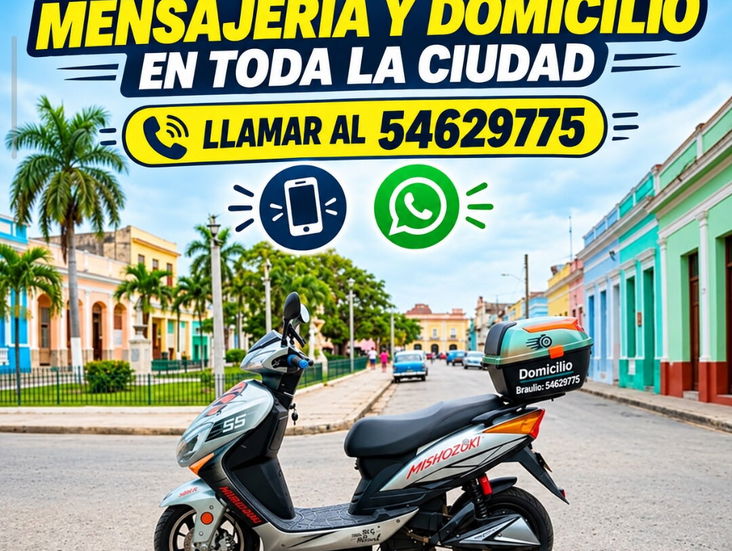 Servicio de domicilio en toda la ciudad de Las Tunas