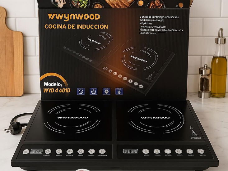 Cocina de induccion doble