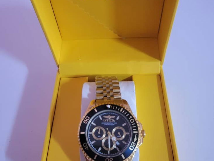 Reloj invicta Cara Negra