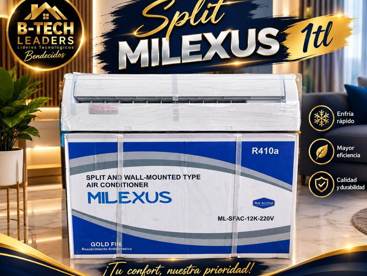 SPLIT MILEXUS 220V 1 Tonelada