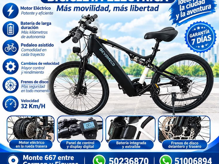 Bicicletas eléctricas bevomeco