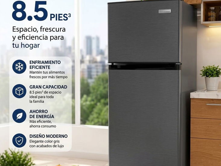 Refrigerador Royal de 8.5 pies