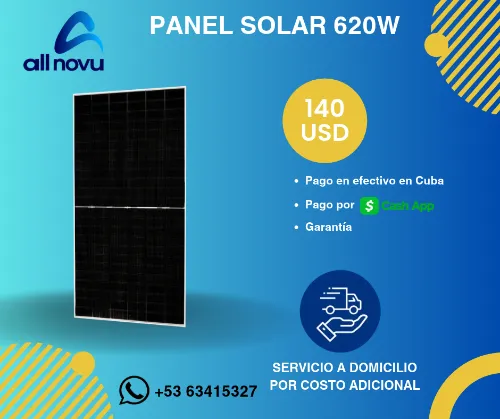 Panel solar 620W *OFERTA POR TIEMPO LIMITADO*