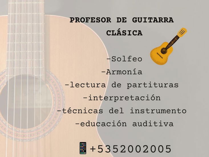 Clases de guitarra para niños y adultos