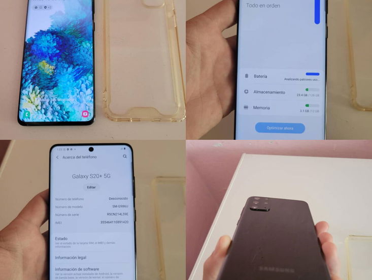 Samsung S20 plus 5 G