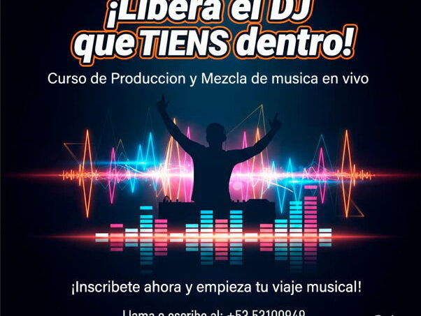 Te gustaria ser DJ? Vive la experiencia