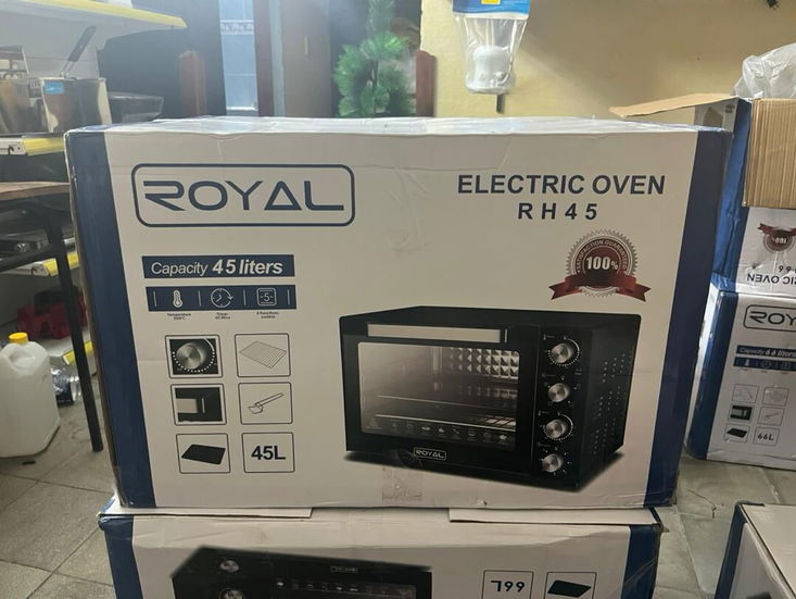 Horno eléctrico - marca: royal - garantía: 7 días