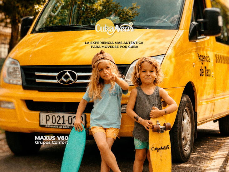 Viaja en Grupo con Confort: Microbús MAXUS V80 para Viñales y Varadero (Ida y Vuelta) CubaNear