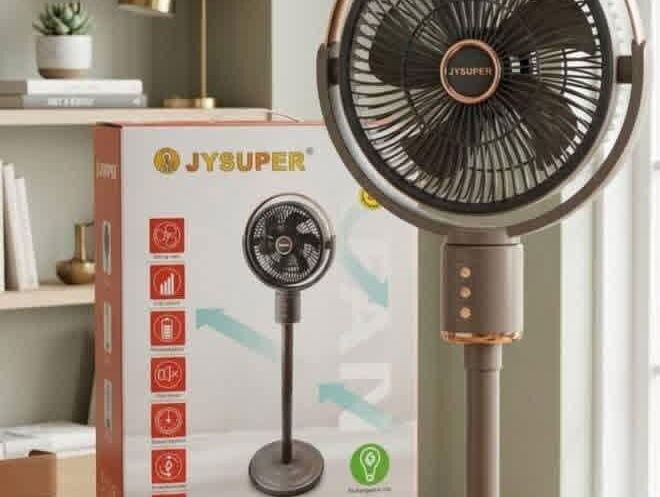Ventilador recargable