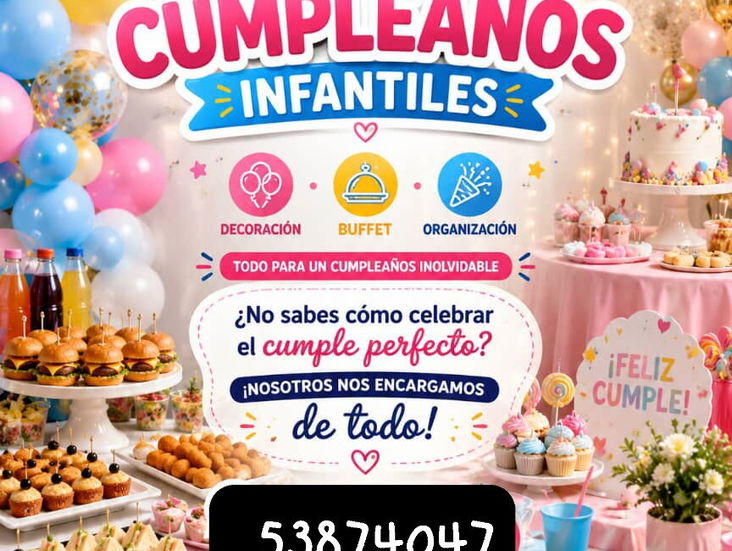 Paquetes para cumpleaños