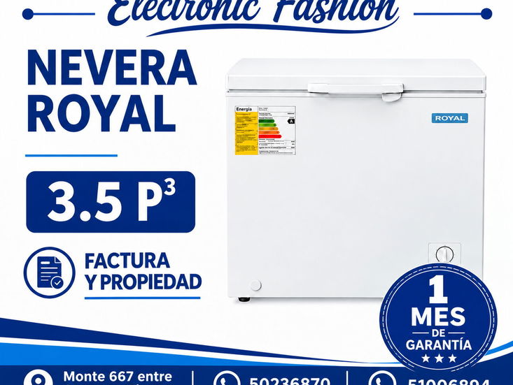 Nevera 3,5p royal nevera 5.5 nevera 7.8 nevera 10