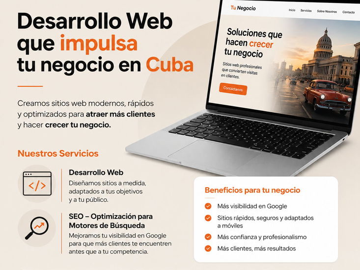 Desarrollo Web Tienda Online Catálogo Online SEO