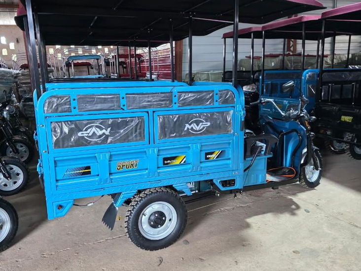 TRICICLO ELÉCTRICO MVP SPORT • 1200 Wats • ⁠72 Volt • ⁠58 Amp • ⁠Caja Reguladora VOTOL EM-70 • ⁠Autonomía de 1