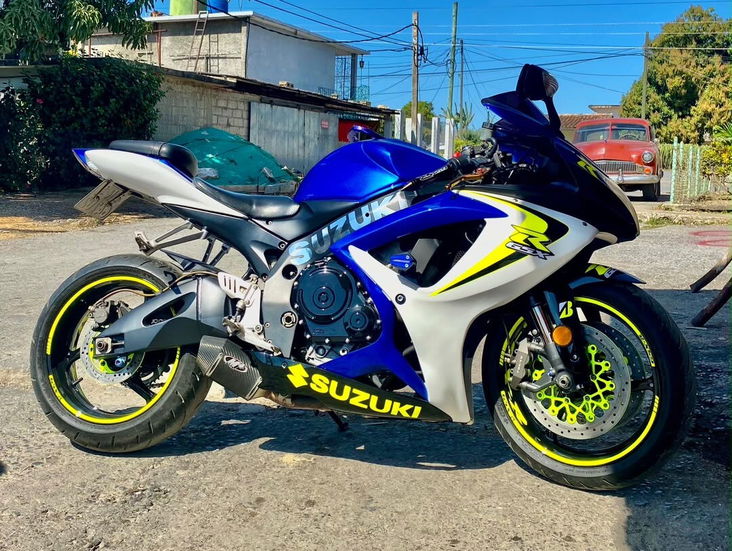 Moto Suzuki GSXR 750CC 2008