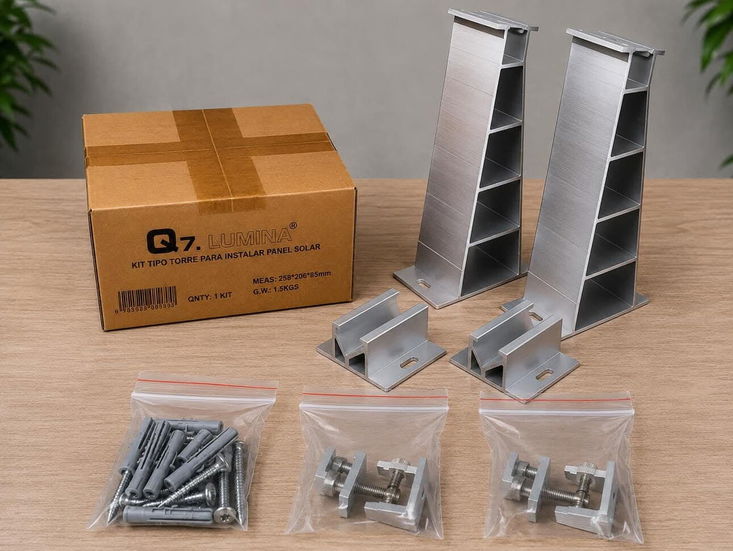 Base para paneles solares